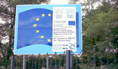 Інформаційний стенд європейського проєкту